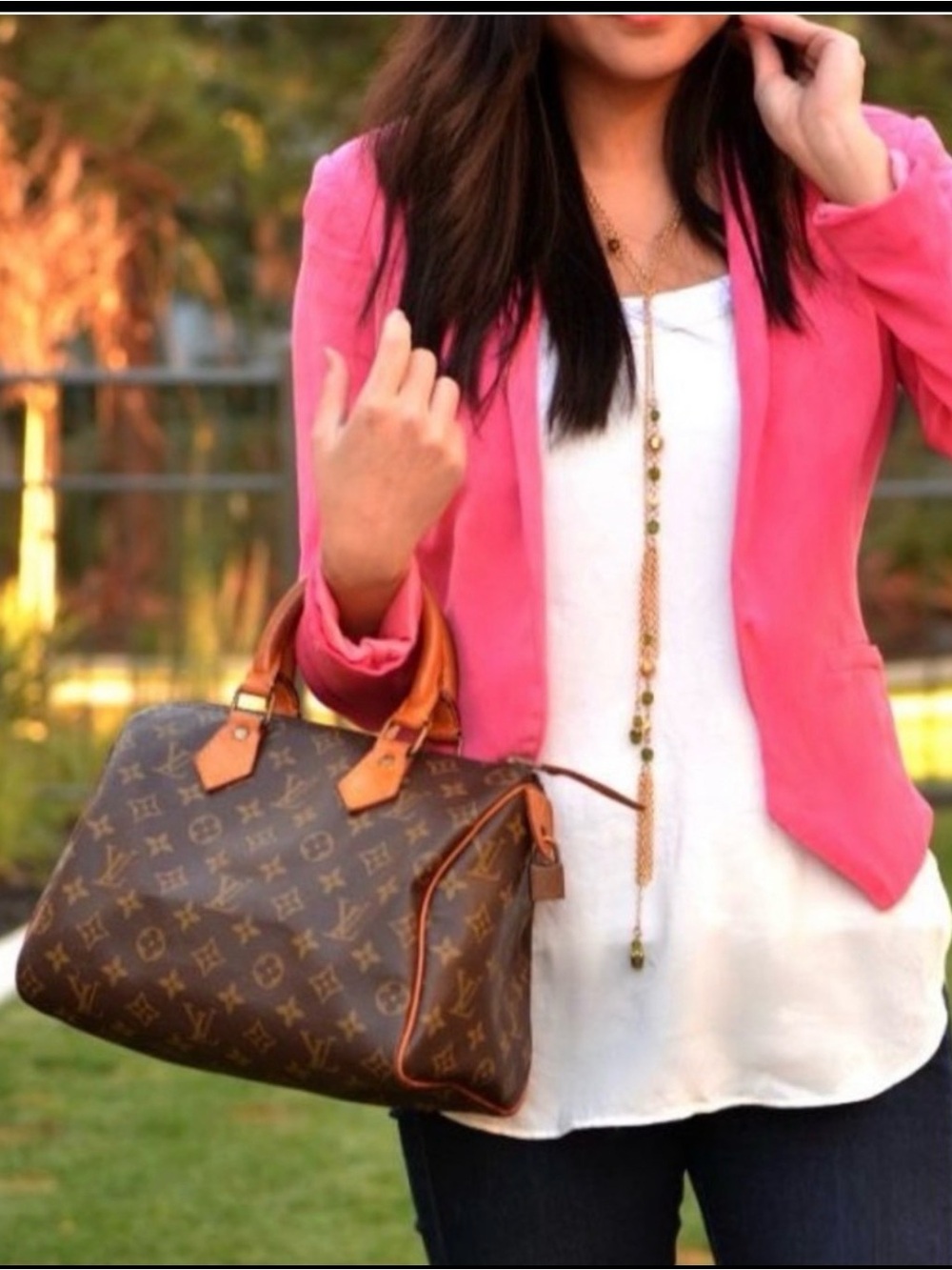 Louis Vuitton Vintage Monogram Canvas Speedy 30
